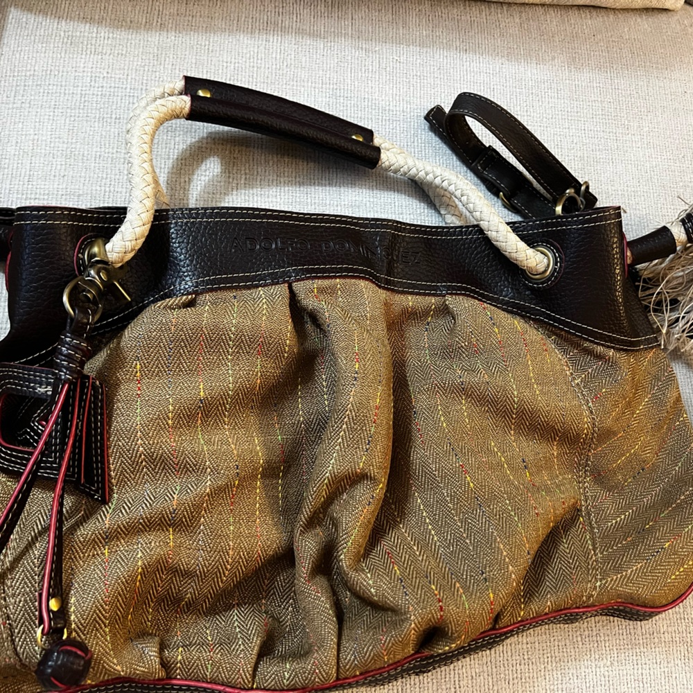Adolfo Domínguez shoulder bag new